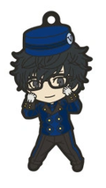 PERSONA 5 DANCING NENDO PLUS CAPSULE JOKER IN BLUE HAT RUBBER KEYCHAIN