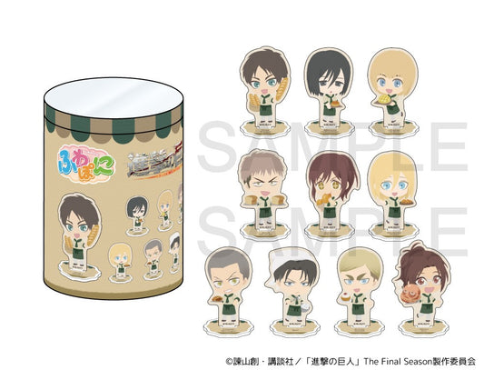 ATTACK ON TITAN FUWAPONE TRADING ACRYLIC STAND
