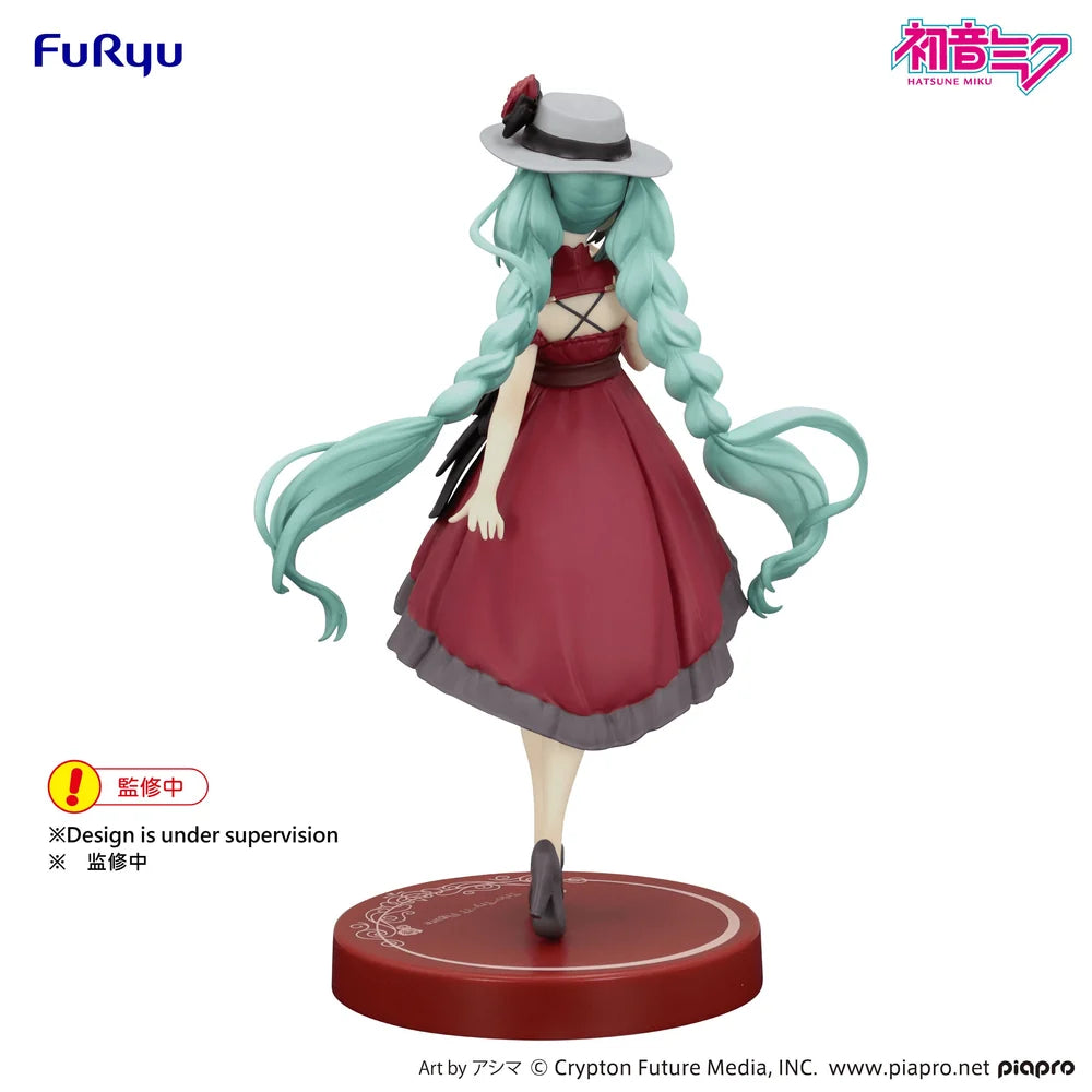 HATSUNE MIKU - OUTING DRESS RED COLOR VER. TRIO-TRY-IT FIGURE