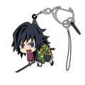 DEMON SLAYER GIYU MOUTH OPEN RUBBER TSUMAMARE COSPA CLASP KEYCHAIN