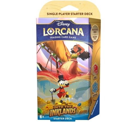 LORCANA TRADING CARD GAME INTO THE INKLANDS STARTER DECK