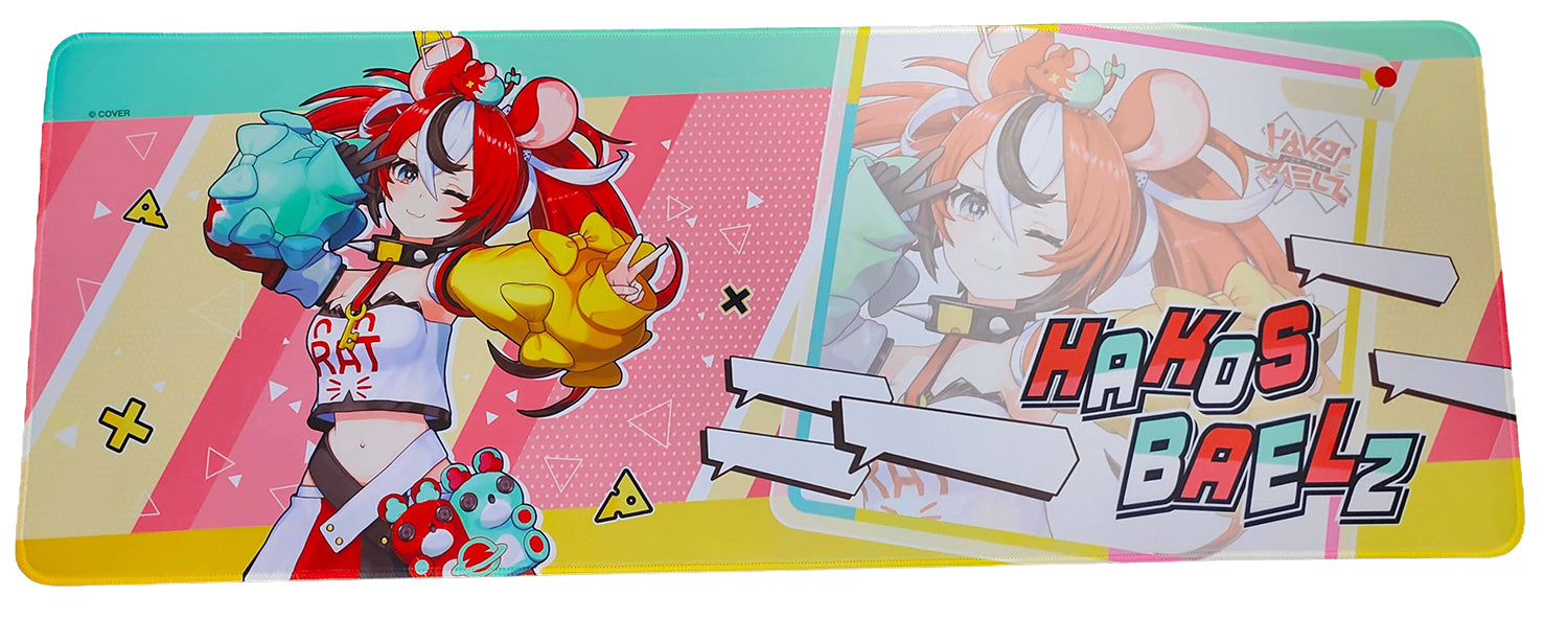 HOLOLIVE - HAKOS BAELZ YT LIVE STYLE MOUSE PAD/GAME MAT