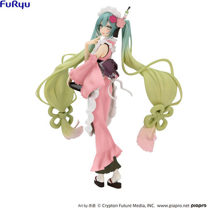 VOCALOID HATSUNE MIKU MATCHA GREEN TEA PARFAIT ANOTHER COLOR EXCEED CREATIVE FIGURE