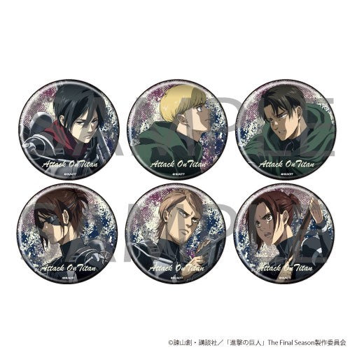 ATTACK ON TITAN THE FINAL SEASON TRADING CAN BADGE