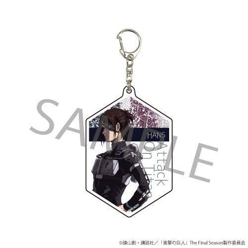 ATTACK ON TITAN HANGE ZOE FINAL SEASON ACRYLIC KEYCHAIN