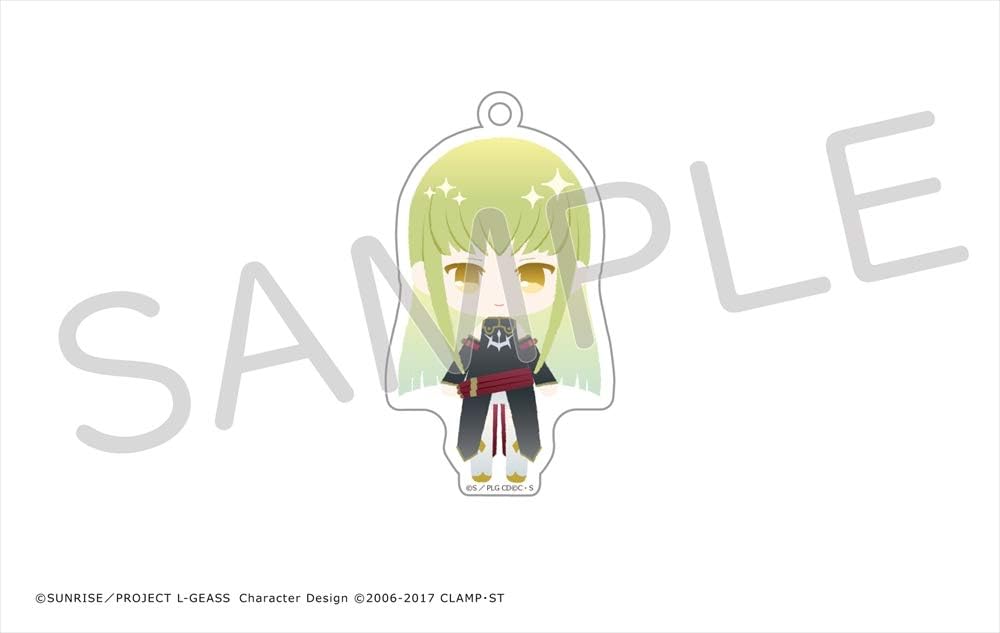 CODE GEASS PASTEL TRADING ACRYLIC KEYCHAIN
