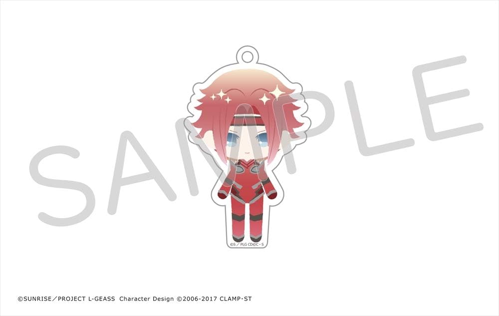 CODE GEASS PASTEL TRADING ACRYLIC KEYCHAIN