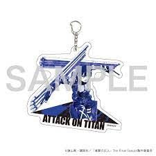 ATTACK ON TITAN ACRYLIC KEYCHAIN - MIKASA