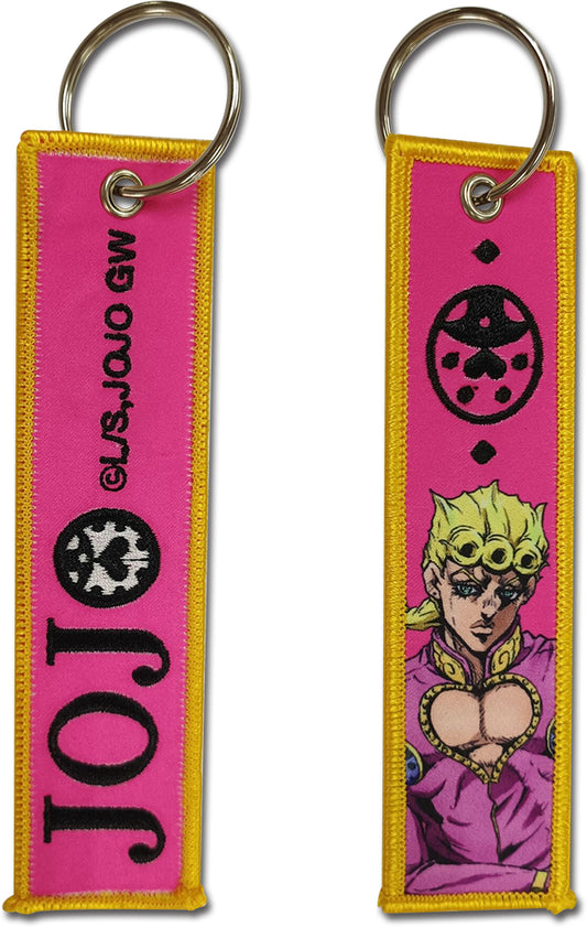JOJO'S BIZARRE ADVENTURE PART 4 GIORNO FABRIC KEYCHAIN