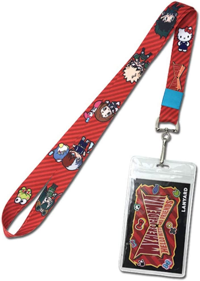 MY HERO ACADEMIA X HELLO KITTY LANYARD