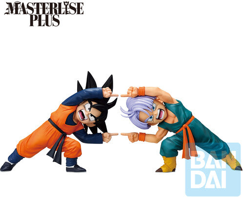 DRAGON BALL Z - SON GOTEN AND TRUNKS (BATTLE OF THE SUPER SAIYAN) MASTERLISE ICHIBANSHO FIGURE