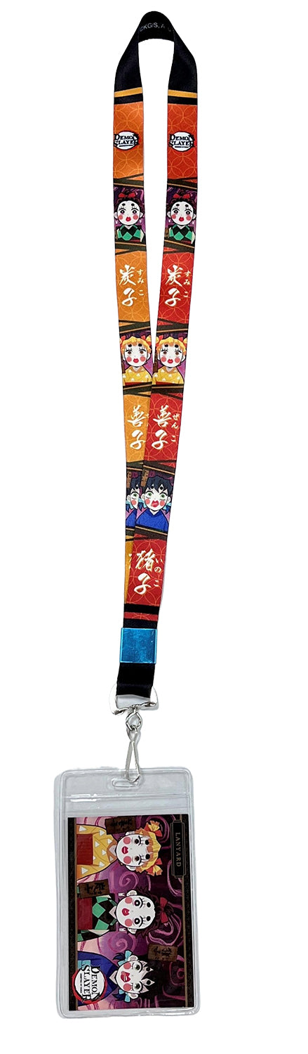 DEMON SLAYER TV2 - GROUP CHARACTER SCREENSHOT LANYARD