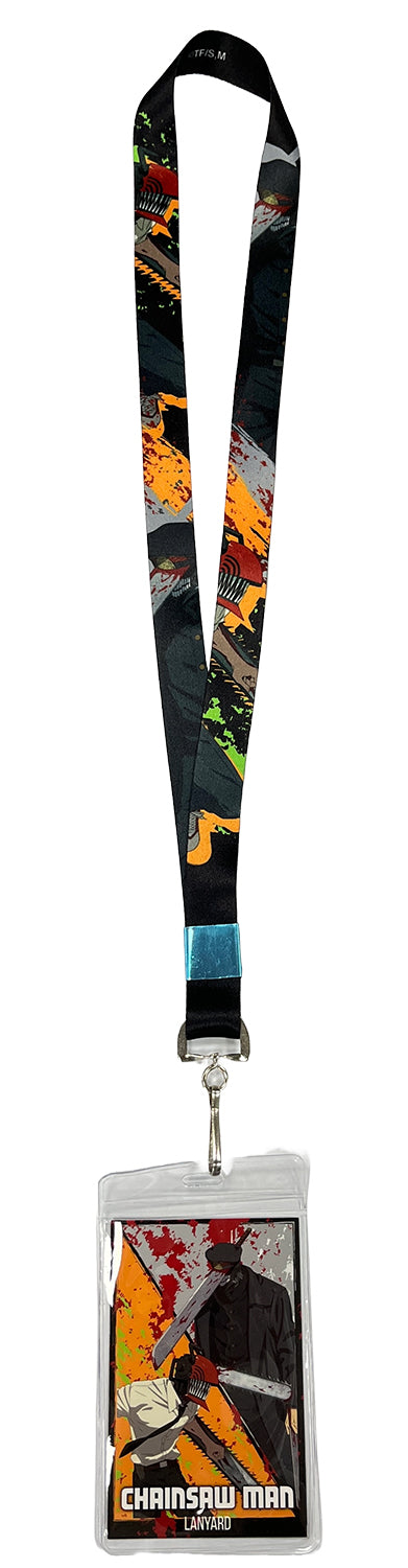 CHAINSAW MAN - CHAINSAW MAN & KATANA DEVIL LANYARD