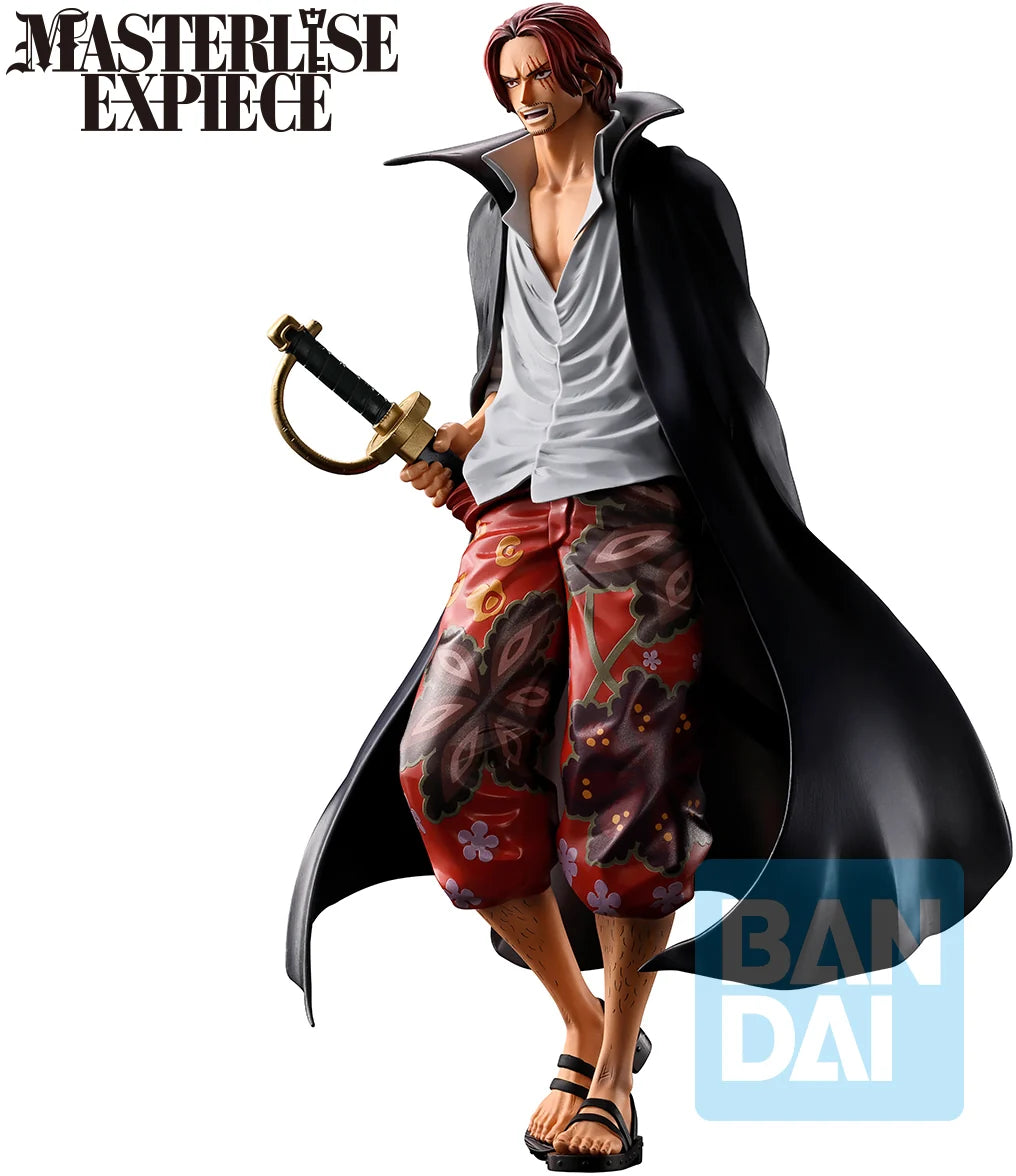 ONE PIECE - SHANKS RED HAIR PIRATES MASTERLISE EXPIECE ICHIBANSHO FIGURE