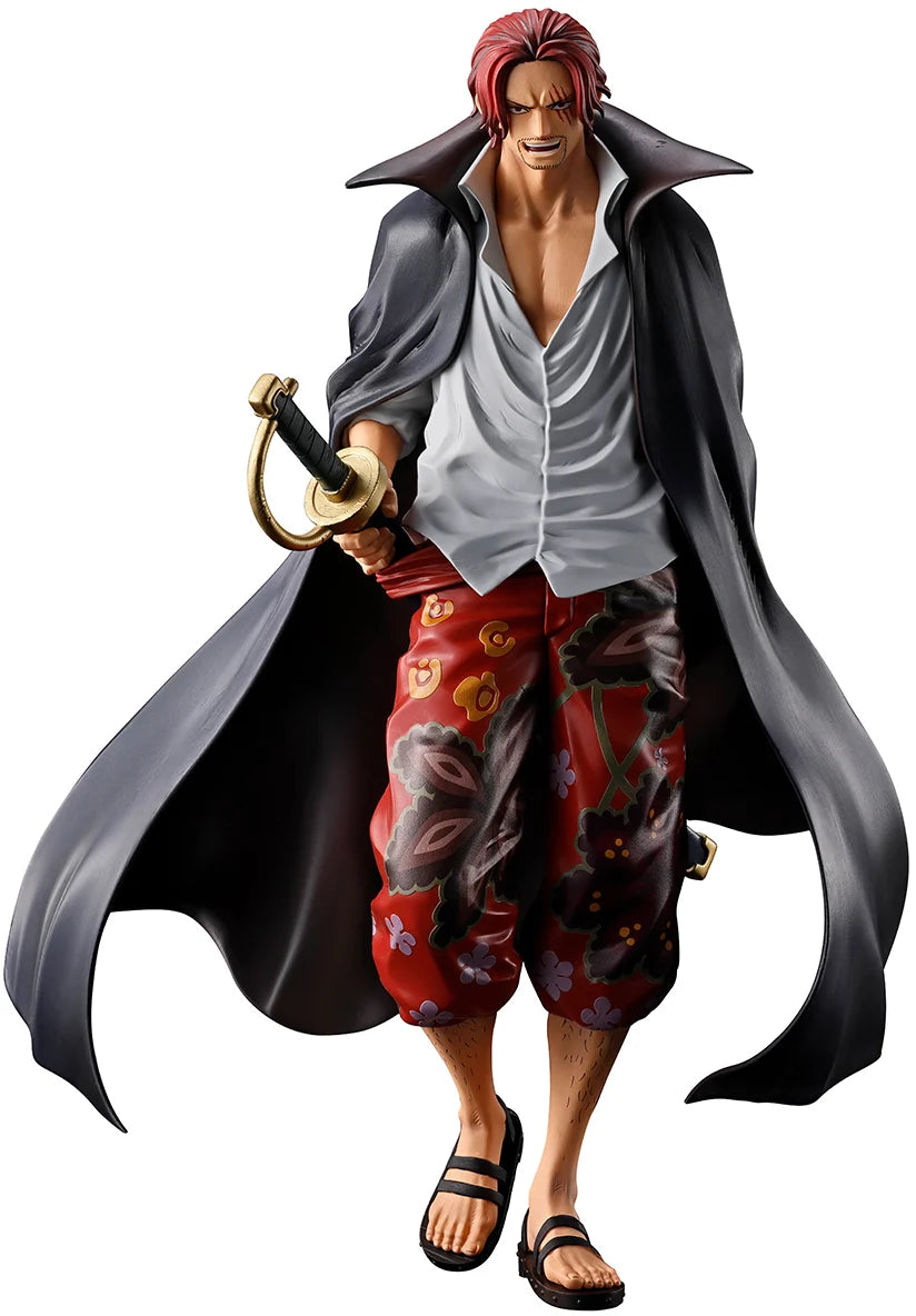 ONE PIECE - SHANKS RED HAIR PIRATES MASTERLISE EXPIECE ICHIBANSHO FIGURE