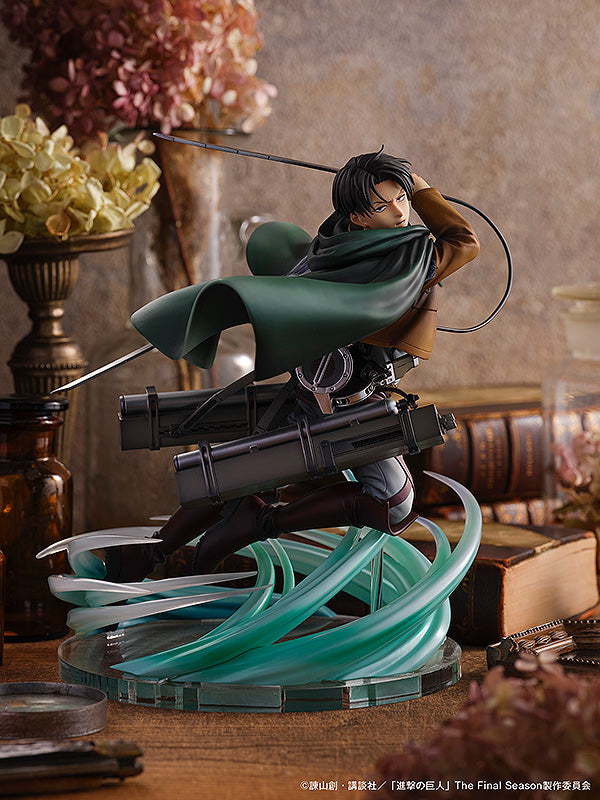 ATTACK ON TITAN (SHINGEKI NO KYOJIN) - LEVI HUMANITY'S STRONGEST SOLDIER SCALE FIGURE