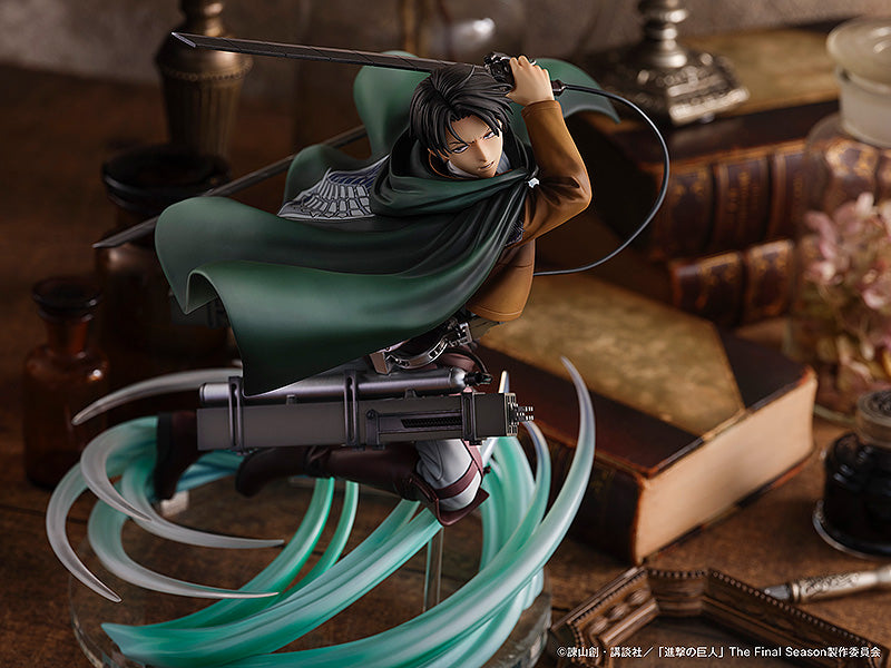 ATTACK ON TITAN (SHINGEKI NO KYOJIN) - LEVI HUMANITY'S STRONGEST SOLDIER SCALE FIGURE