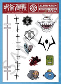 JUJUTSU KAISEN TATTOO STICKER-B