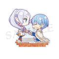 FRIEREN: BEYOND JOURNEY'S END - FRIEREN/HIMMEL VINTAGE SERIES CHIBI MIRRORED LOTUS RING ACRYLIC STAND