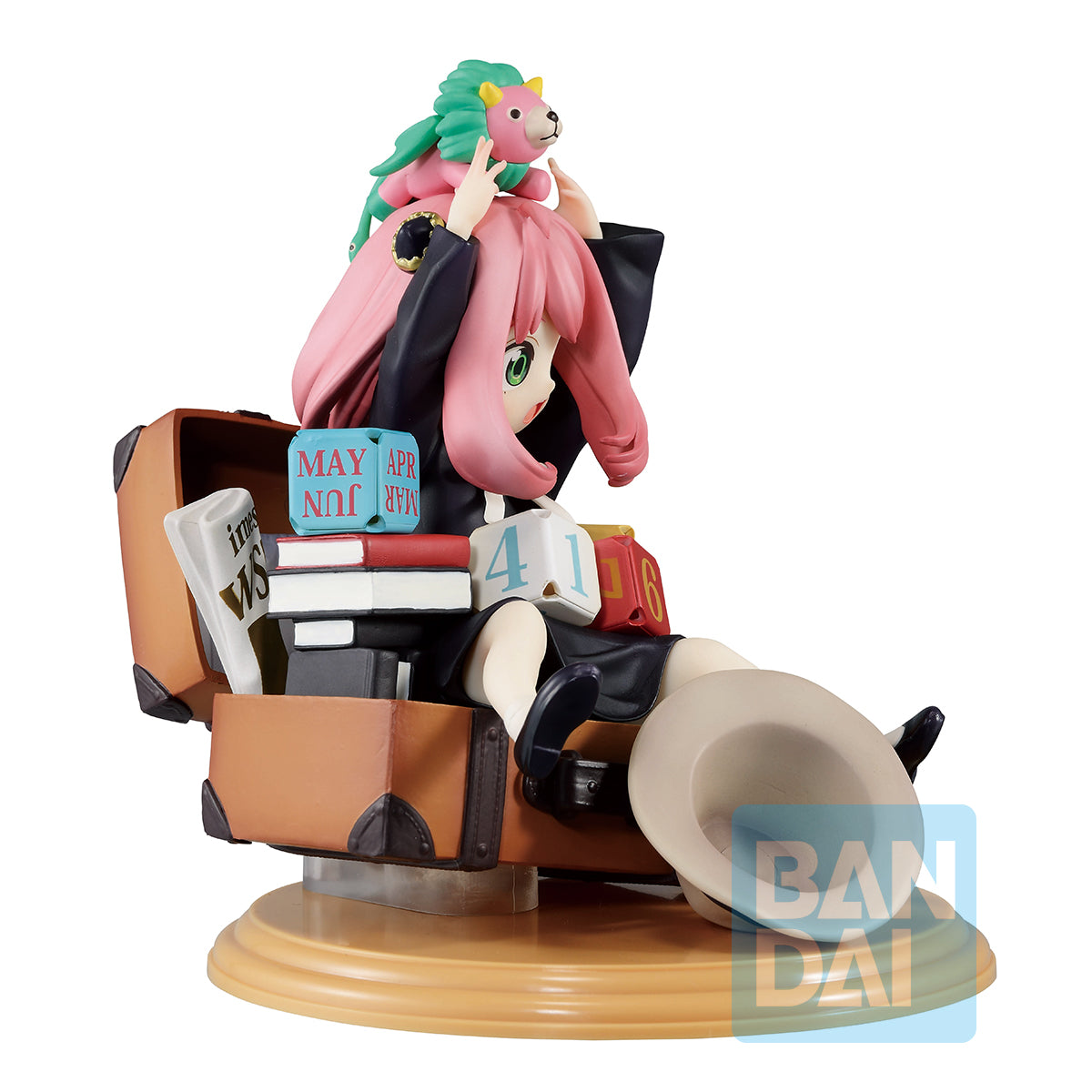 SPY X FAMILY ANYA FORGER WITH BLOCK CALENDAR MISSION START VER. 1.5 FIGURE