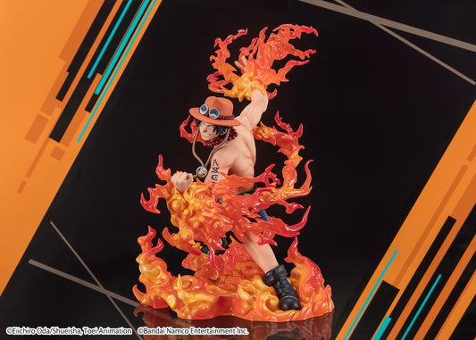 ONE PIECE PORTGAS D. ACE FIGUARTS ZERO SCALE FIGURE (BOUNTY RUSH 5TH ANNIVERSARY VER.)