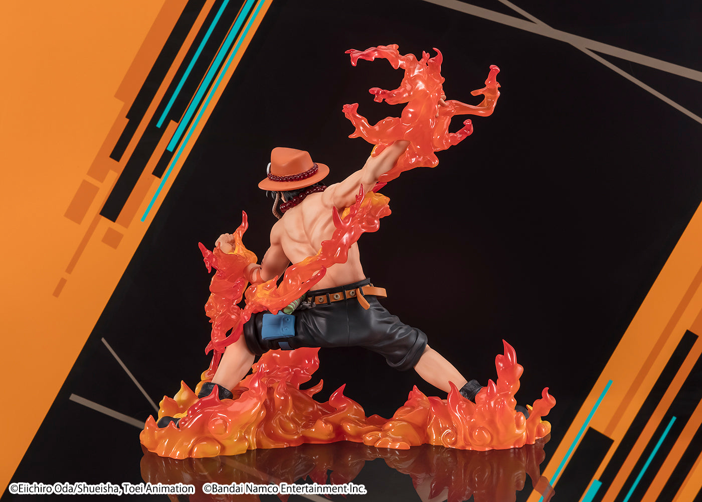 ONE PIECE PORTGAS D. ACE FIGUARTS ZERO SCALE FIGURE (BOUNTY RUSH 5TH ANNIVERSARY VER.)