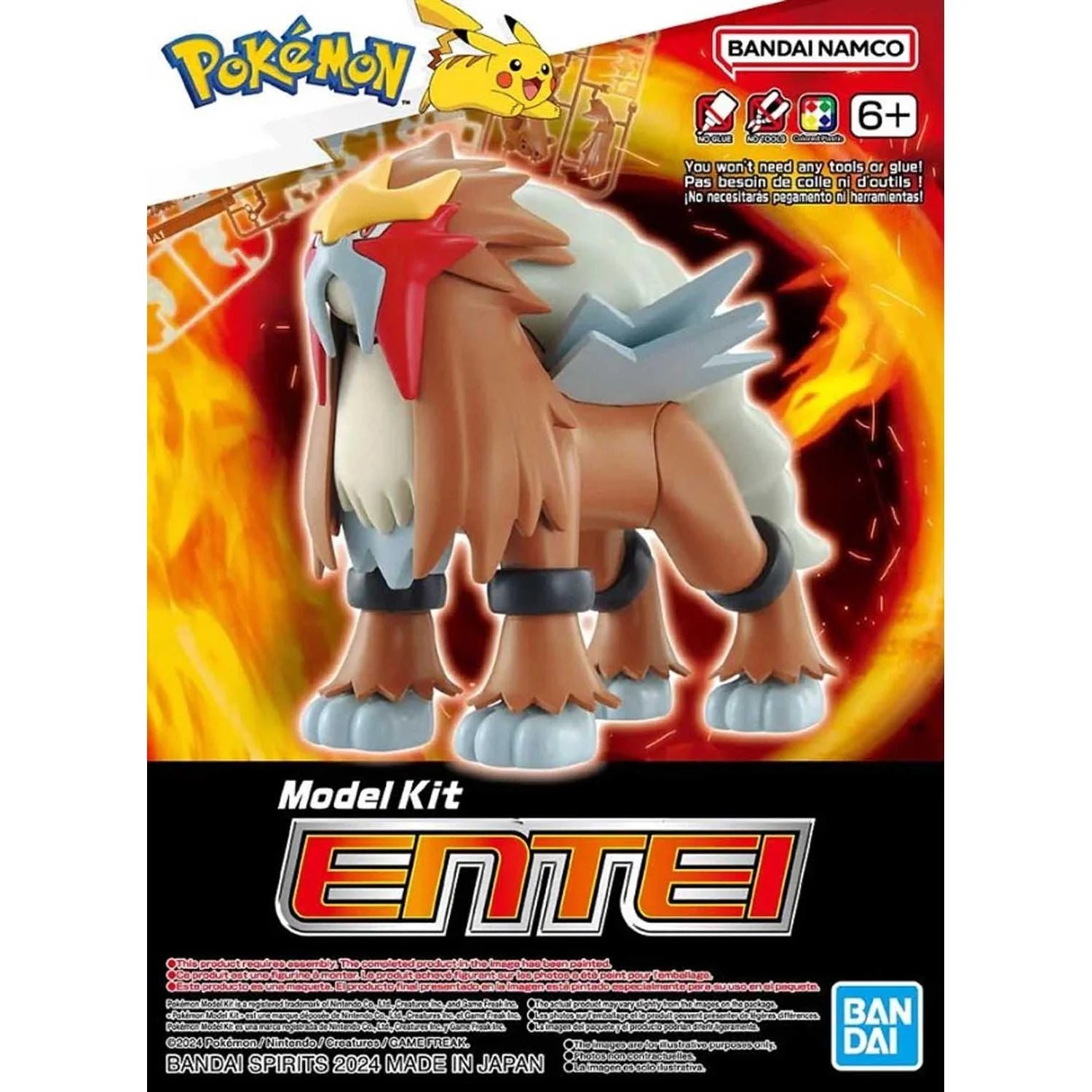 POKEMON - ENTEI BANDAY HOBBY MODEL KIT