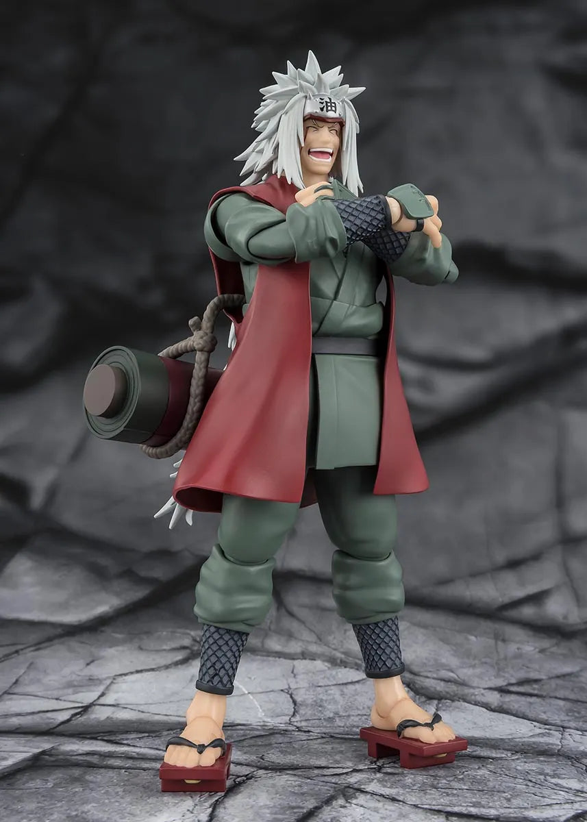 NARUTO - JIRAIYA -HIDDEN LEAF HEROICE MASTER SAGE- (SAGE MODE SET) S.H. FIGUARTS TAMASHII NATIONS