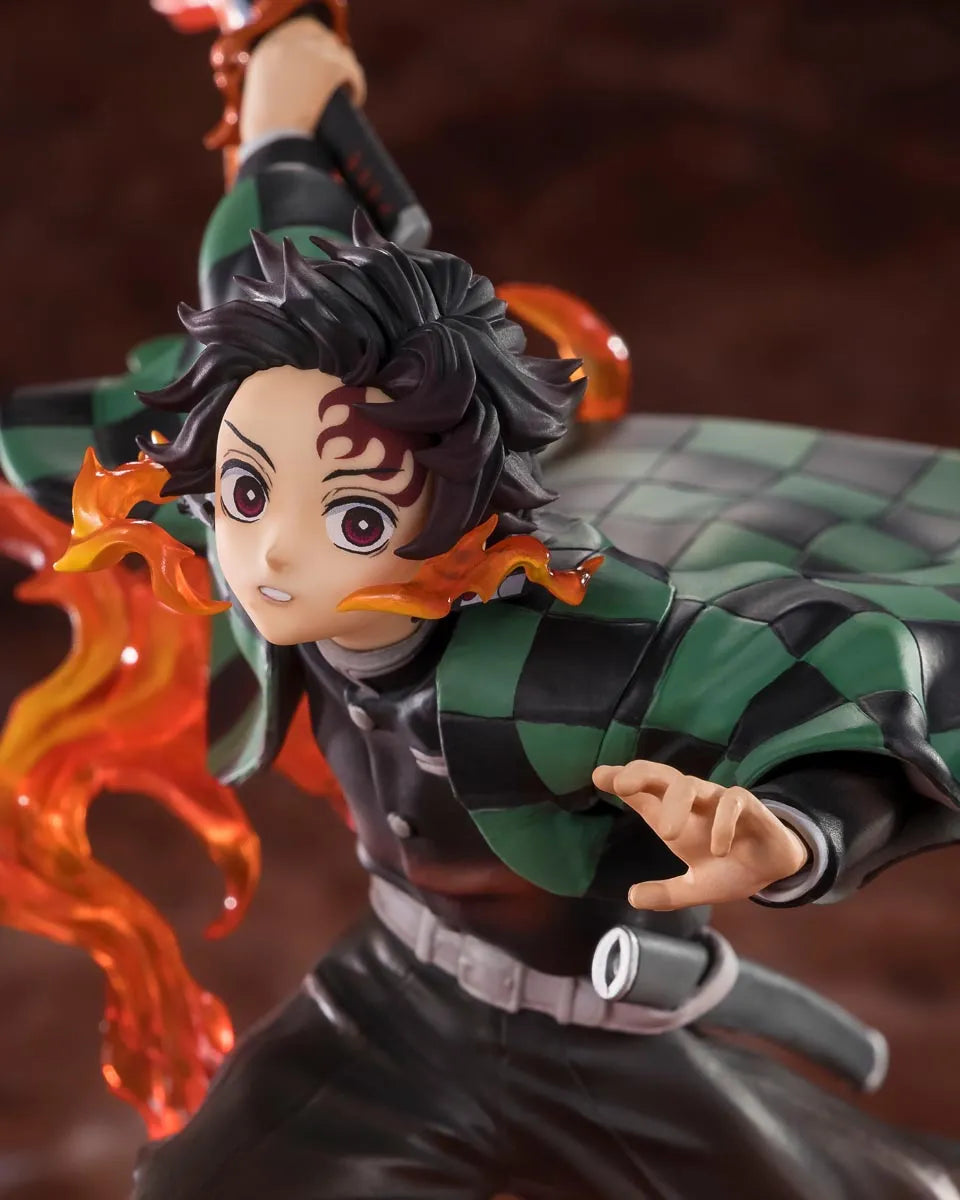 DEMON SLAYER - TANJIRO KAMADO (KYOJURO RENGOKU'S SWORD GUARD VER.) FIGUARTS ZERO TAMASHII NATIONS SCALE FIGURE