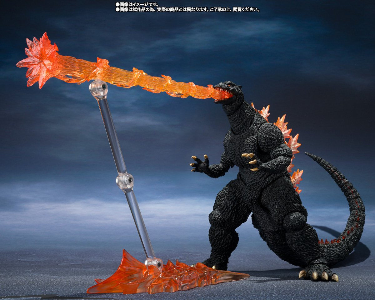 GODZILLA FINAL WARS - GODZILLA (2004) HEAT RAY VER. VS NEW GOTENGO S.H. MONSTERARTS ACTION FIGURE