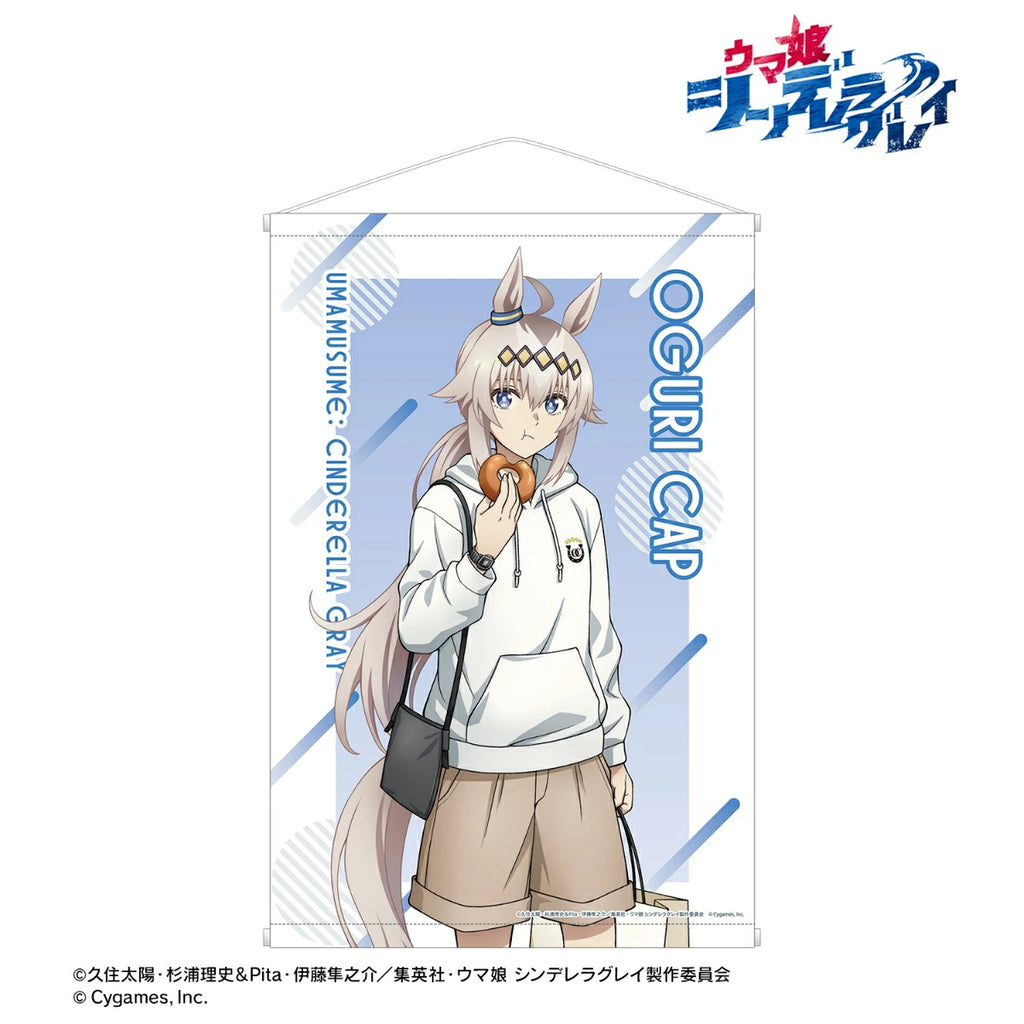 UMAMUSUME: CINDERELLA GRAY - OGURI CAP A1 POP UP SHOP IN MARUI TAPESTRY WALLSCROLL