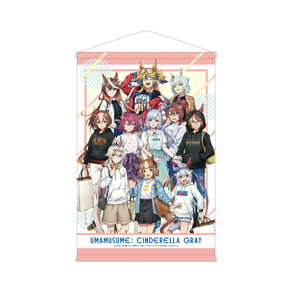 UMAMUSUME: CINDERELLA GRAY - GROUP A1 POP UP SHOP IN MARUI TAPESTRY WALLSCROLL