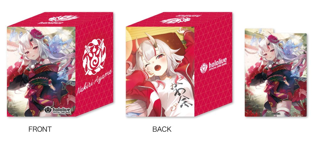 HOLOLIVE OFFICIAL CARD GAME - NAKIRI AYAME CARD CASE VOL. 18