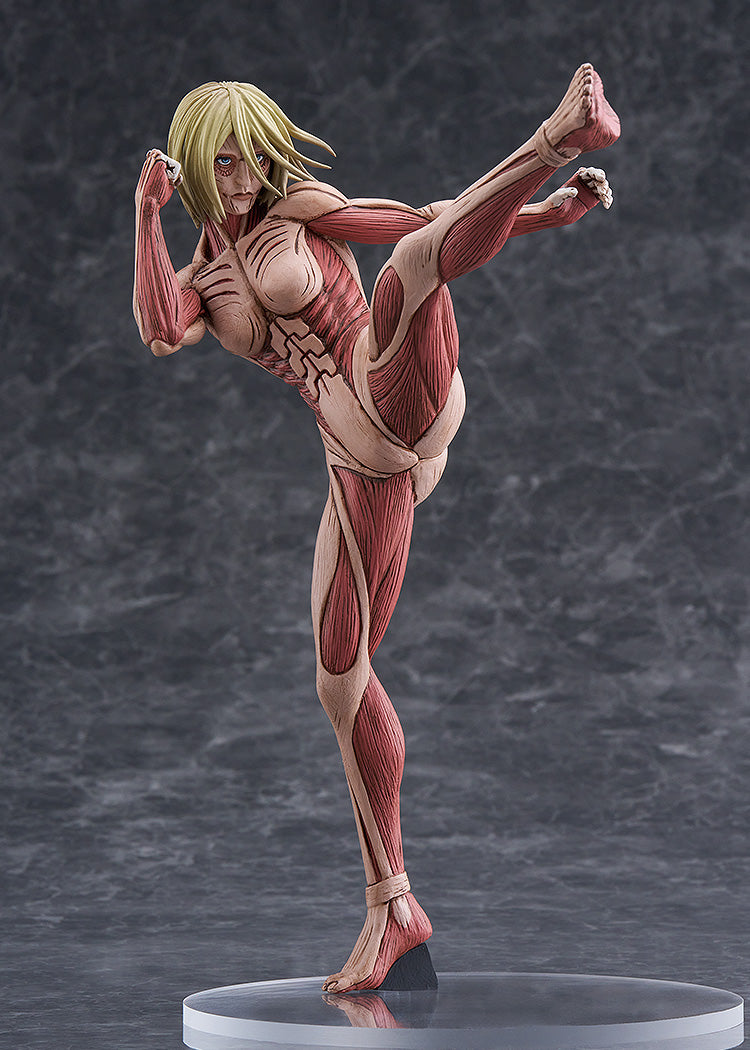 ATTACK ON TITAN - ANNIE LEONHART (FEMALE TITAN VER.) LARGE POP UP PARADE FIGURE