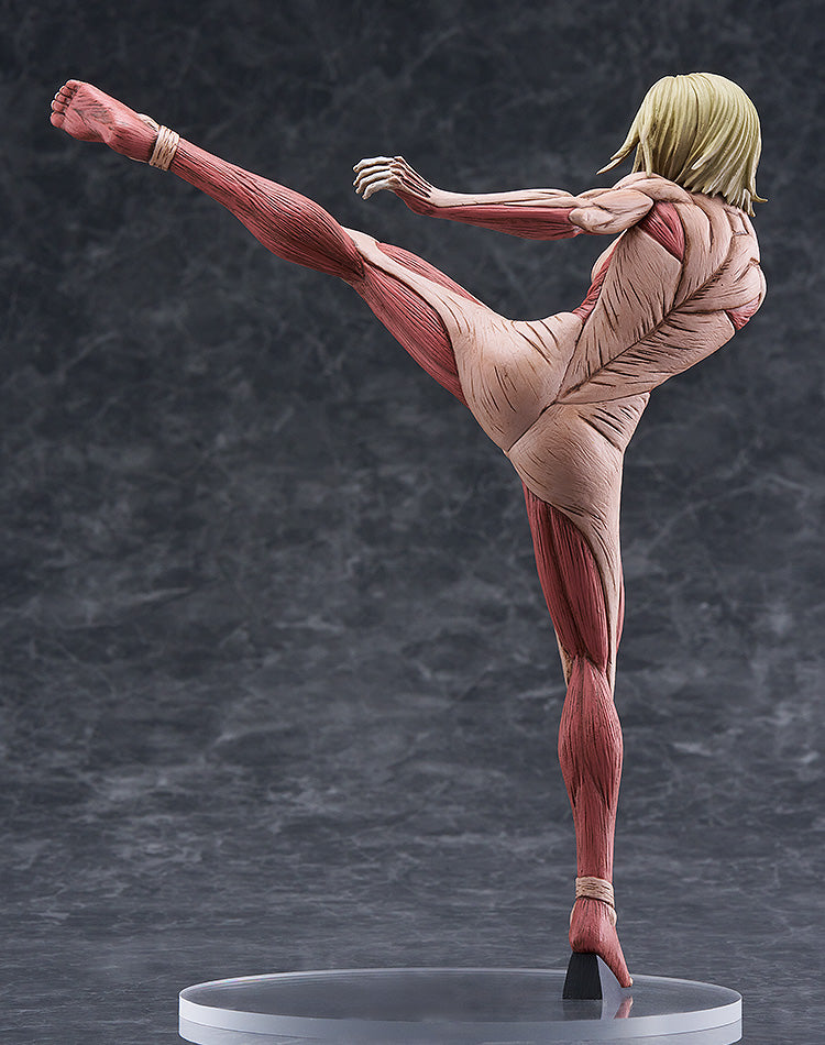 ATTACK ON TITAN - ANNIE LEONHART (FEMALE TITAN VER.) LARGE POP UP PARADE FIGURE