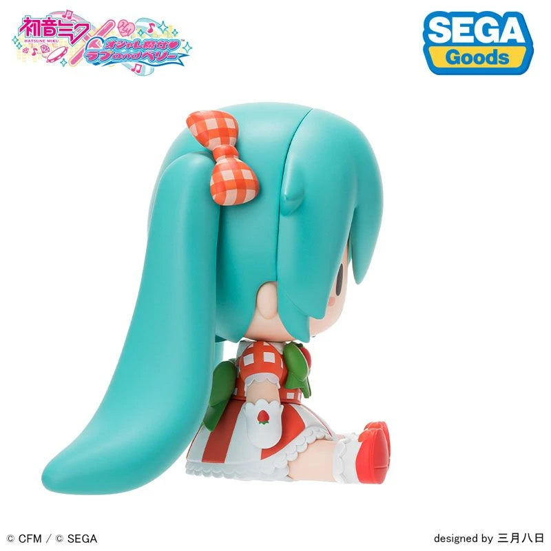 HATSUNE MIKU X LOVE AND BERRY DRESS UP AND DANCE! - FUWA PETIT LOVELY STRAWBERRY CHIBI FIGURE