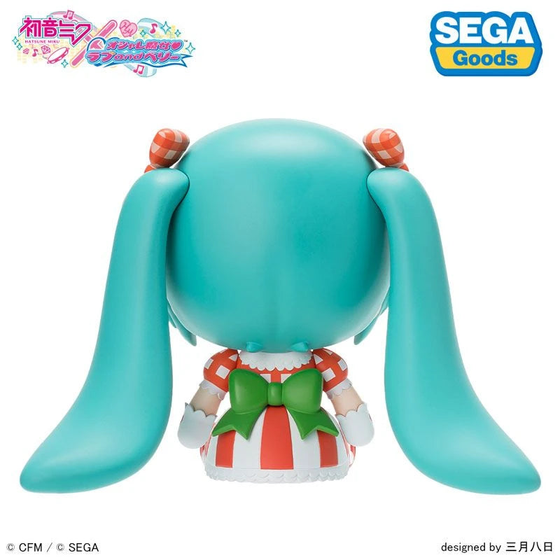 HATSUNE MIKU X LOVE AND BERRY DRESS UP AND DANCE! - FUWA PETIT LOVELY STRAWBERRY CHIBI FIGURE