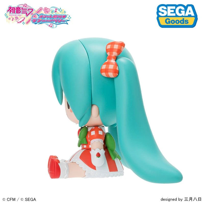 HATSUNE MIKU X LOVE AND BERRY DRESS UP AND DANCE! - FUWA PETIT LOVELY STRAWBERRY CHIBI FIGURE