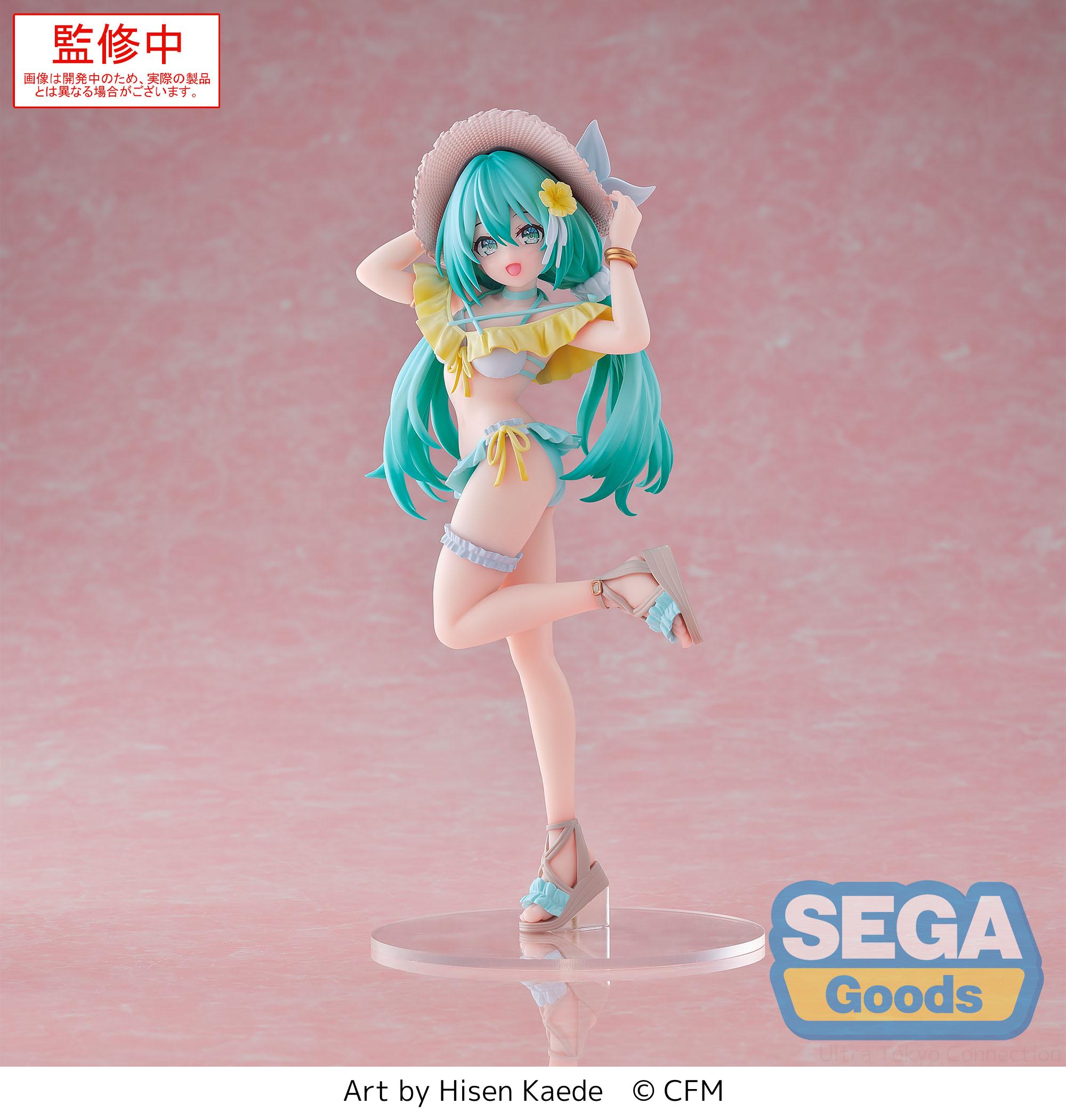 HATSUNE MIKU CONCEPTUAL SERIES VOL. 01 LUMINASTA SWIMSUIT FIGURE