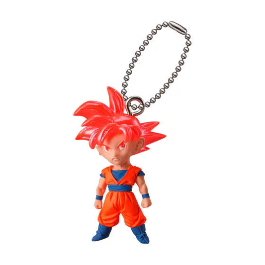 DRAGON BALL UDM 23 SUPER SAIYAN GOD GOKU 3D KEYCHAIN