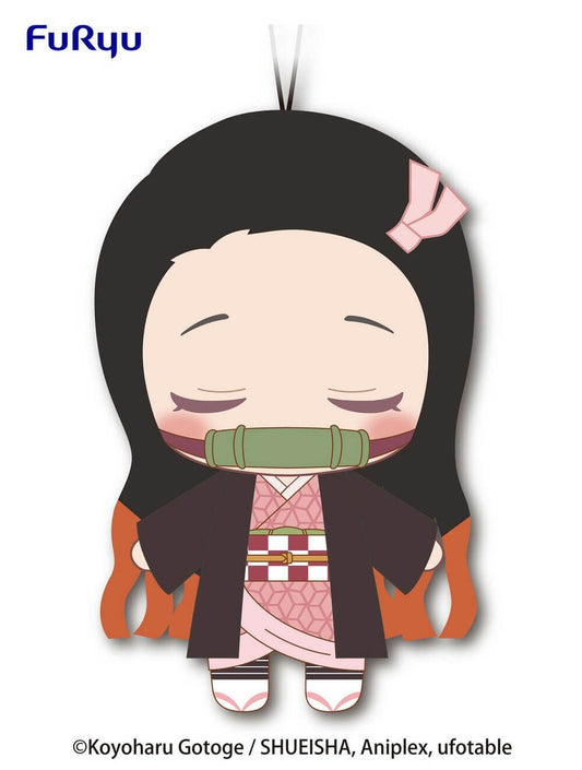 DEMON SLAYER NEZUKO KAMADO VERSION C 6" HANGING PLUSH