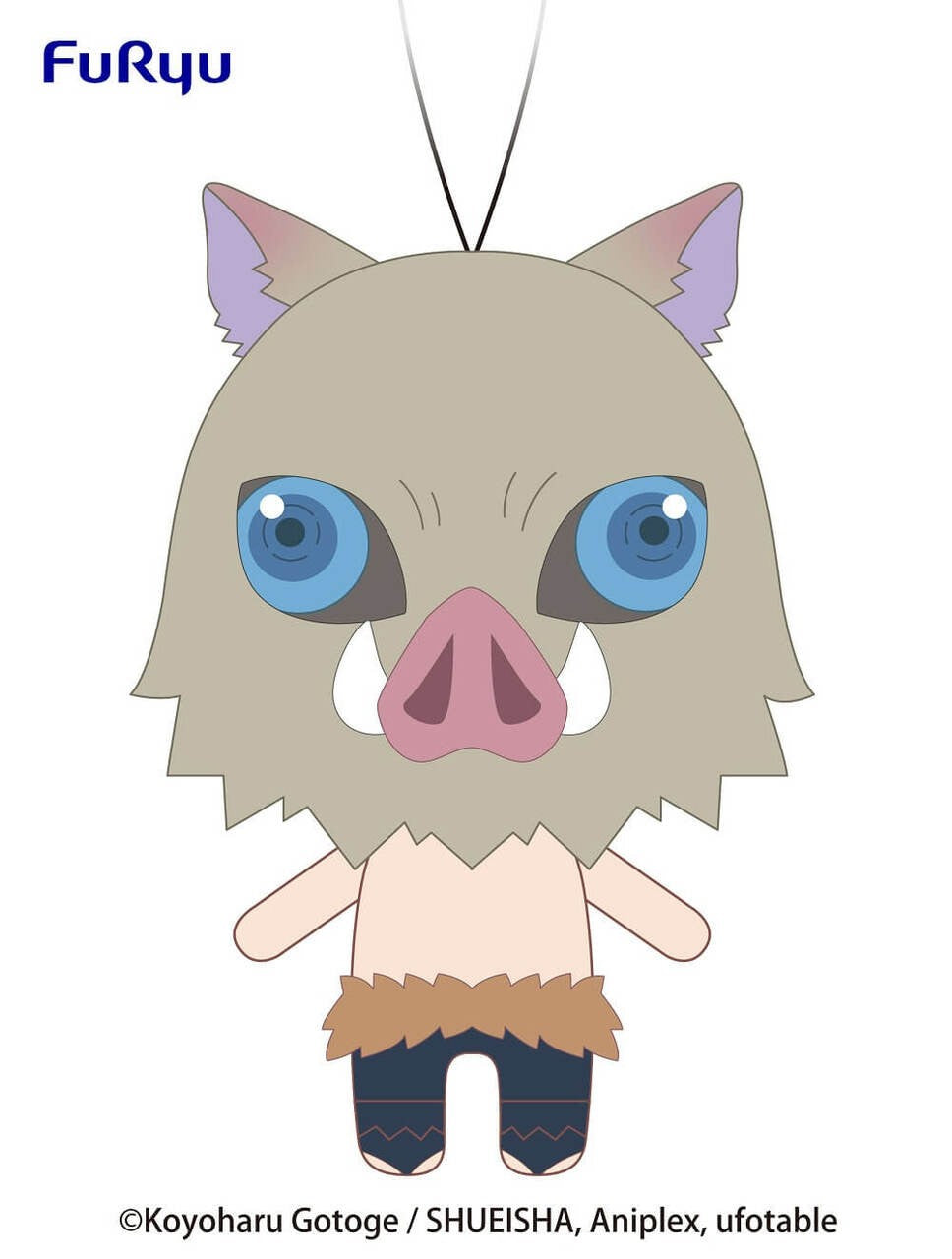 DEMON SLAYER INOSUKE HASHIBIRA VERSION A FURYU 6" PLUSH