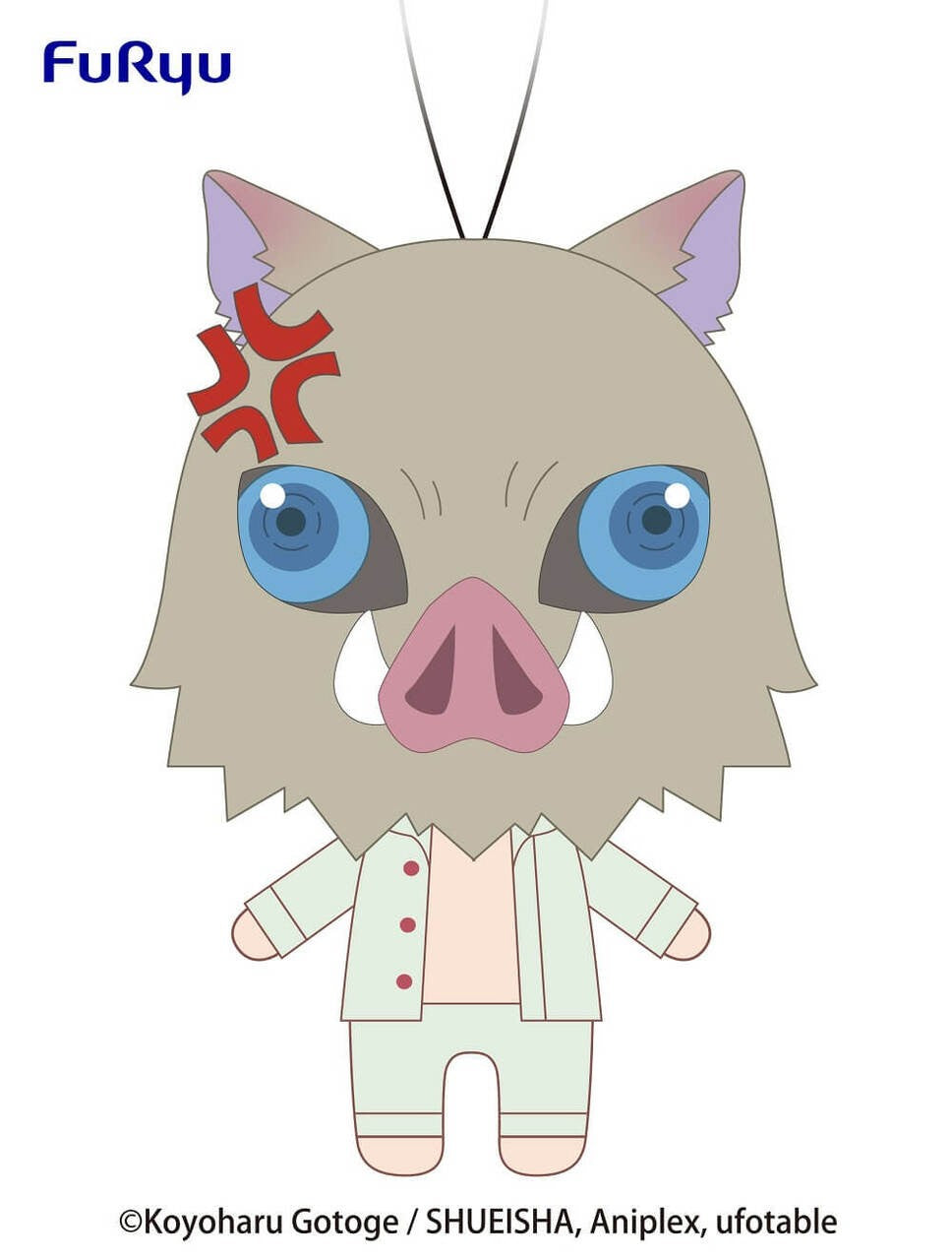 DEMON SLAYER INOSUKE HASHIBIRA VERSION C HANGING PLUSH
