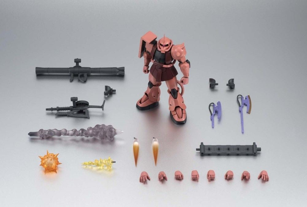 MOBILE SUIT GUNDAM - MS-06S ZAKU II VER. A.N.I.M.E. CHAR CUSTOM MODEL ROBOT SPIRITS FIGURE