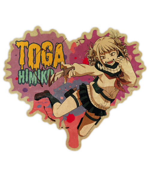 MY HERO ACADEMIA TRAVEL STICKER-HIMIKO TOGA
