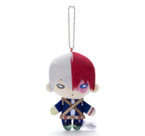 MY HERO ACADEMIA NITOTAN SURVIVAL SHOTO TODOROKI PLUSH KEYCHAIN