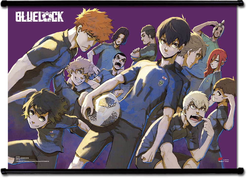 BLUE LOCK (MANGA) - TEAM Z GROUP WALL SCROLL