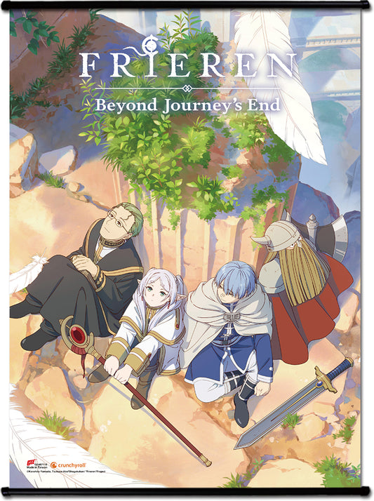 FRIEREN BEYOND JOURNEY'S END FRIEREN HIMMEL HEITER EISEN WALL SCROLL