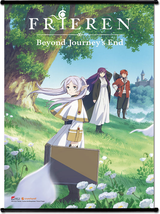 FRIEREN BEYOND JOURNEYS END FRIEREN, FERN AND STARK WALLSCROLL