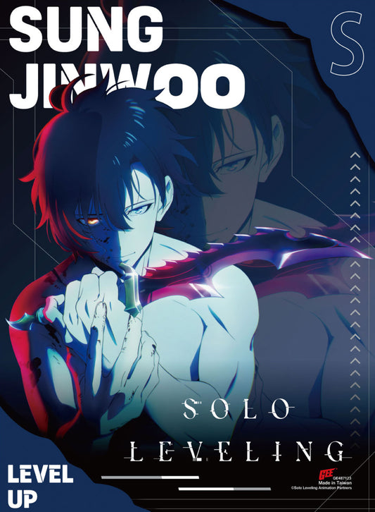 SOLO LEVELING SUNG JINWOO TEASER ART SS WALLSCROLL
